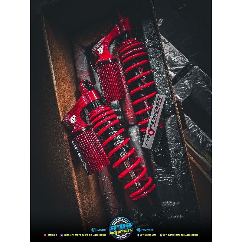 Profender Air Premium Suspension Mm Nmax V Pcx Red Shopee