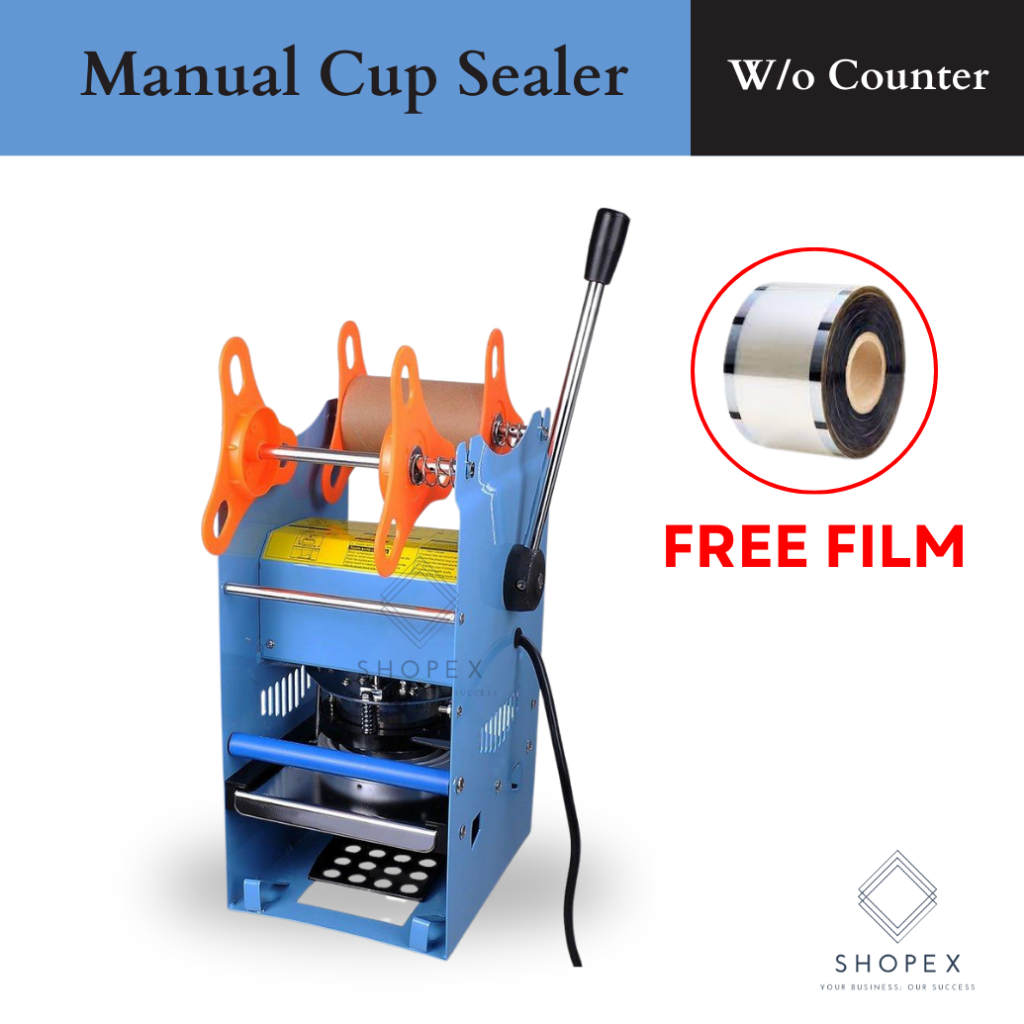 CTEA ETON Manual Cup Sealer With Counter Sealer Machine Milk Tea