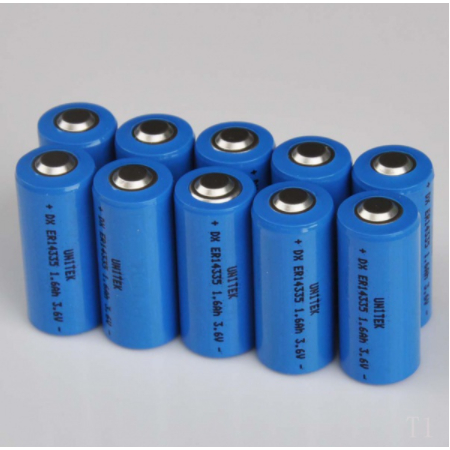 Pcs Er Aa V Lisocl Lithium Battery Aa Pcl Dry