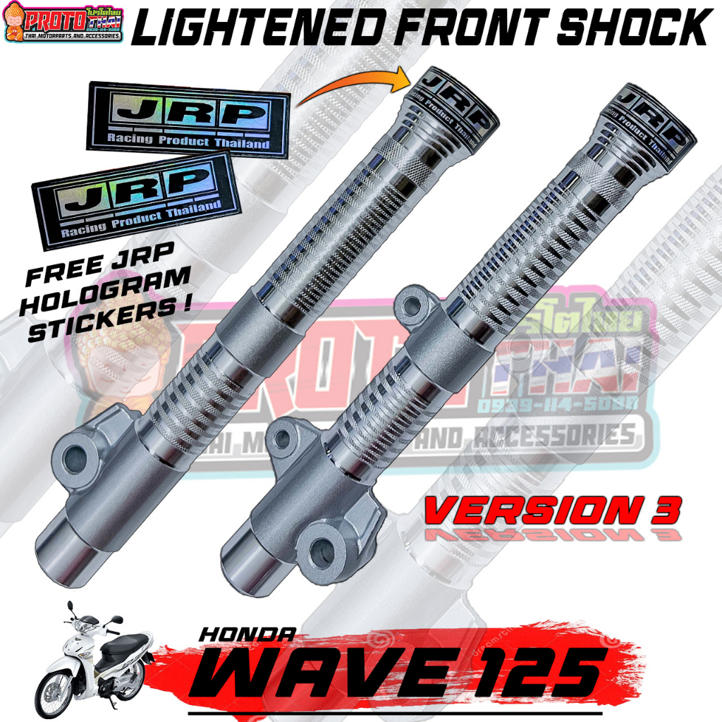 Lighten Front Shock JRP Wave With Formula 2 POT Brake Caliper Xrm Rs125