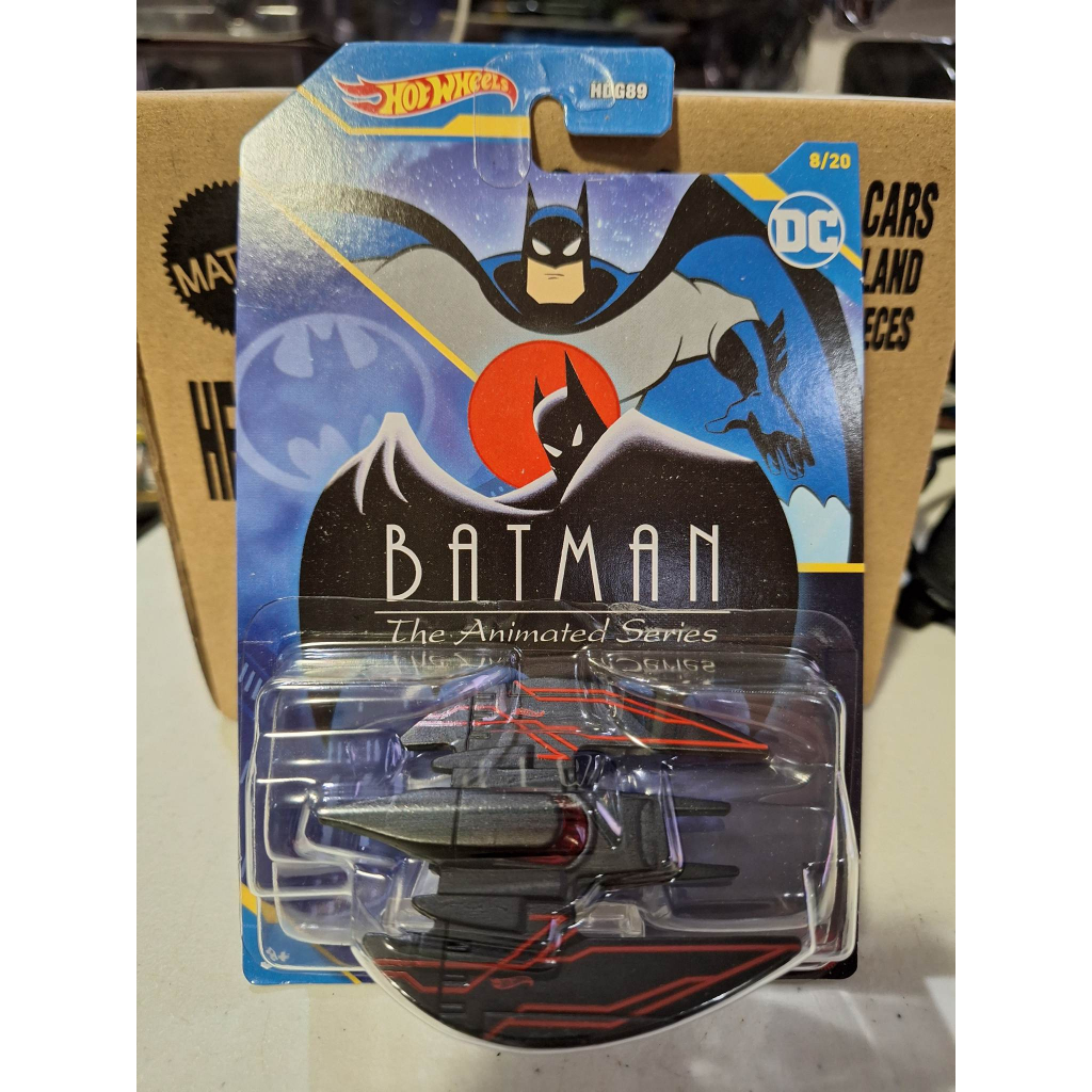 Case F Hot Wheels Batman Themed Batmobiles Batplane