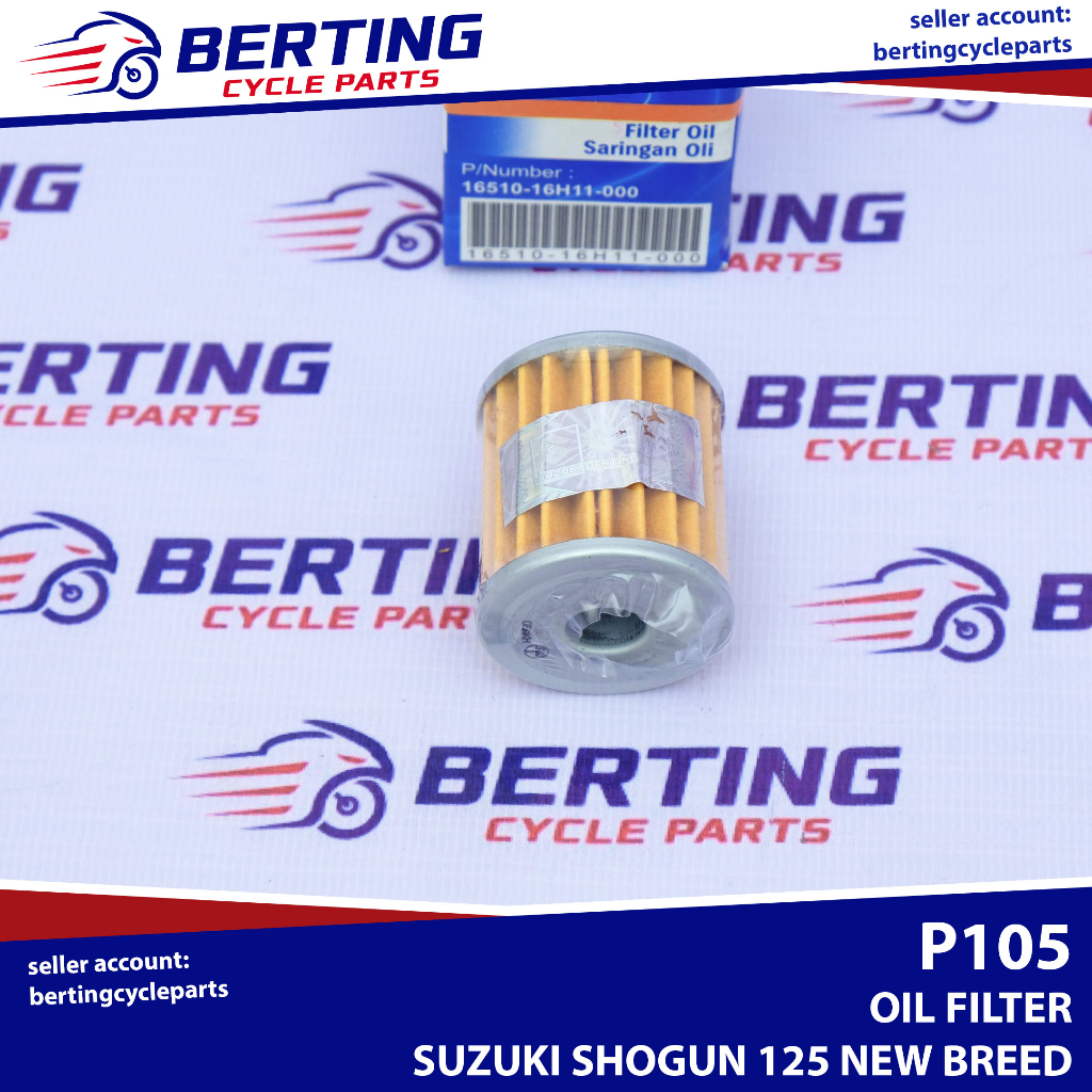 Sgp Oil Filter Suzuki Shogun New Breed Genuine B H N