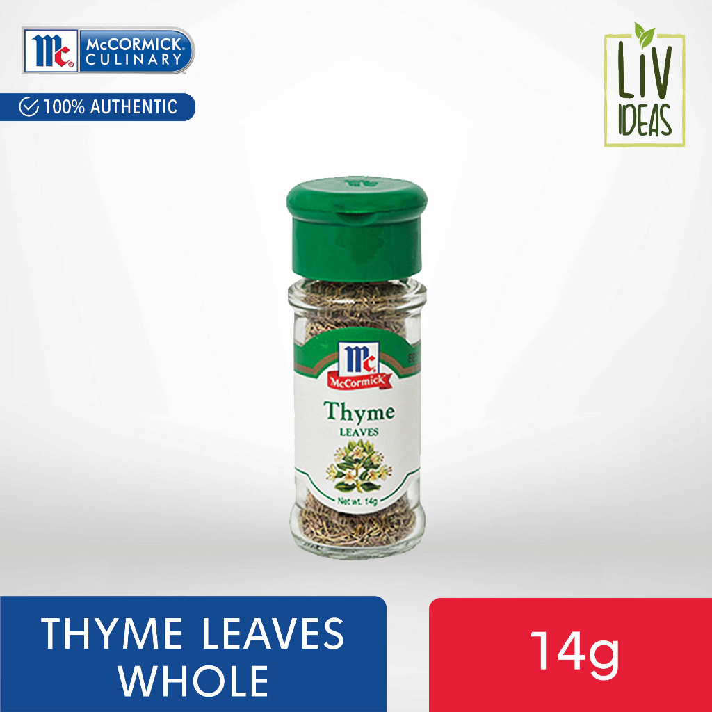 Mccormick Thyme Leaves Whole G Shopee Philippines