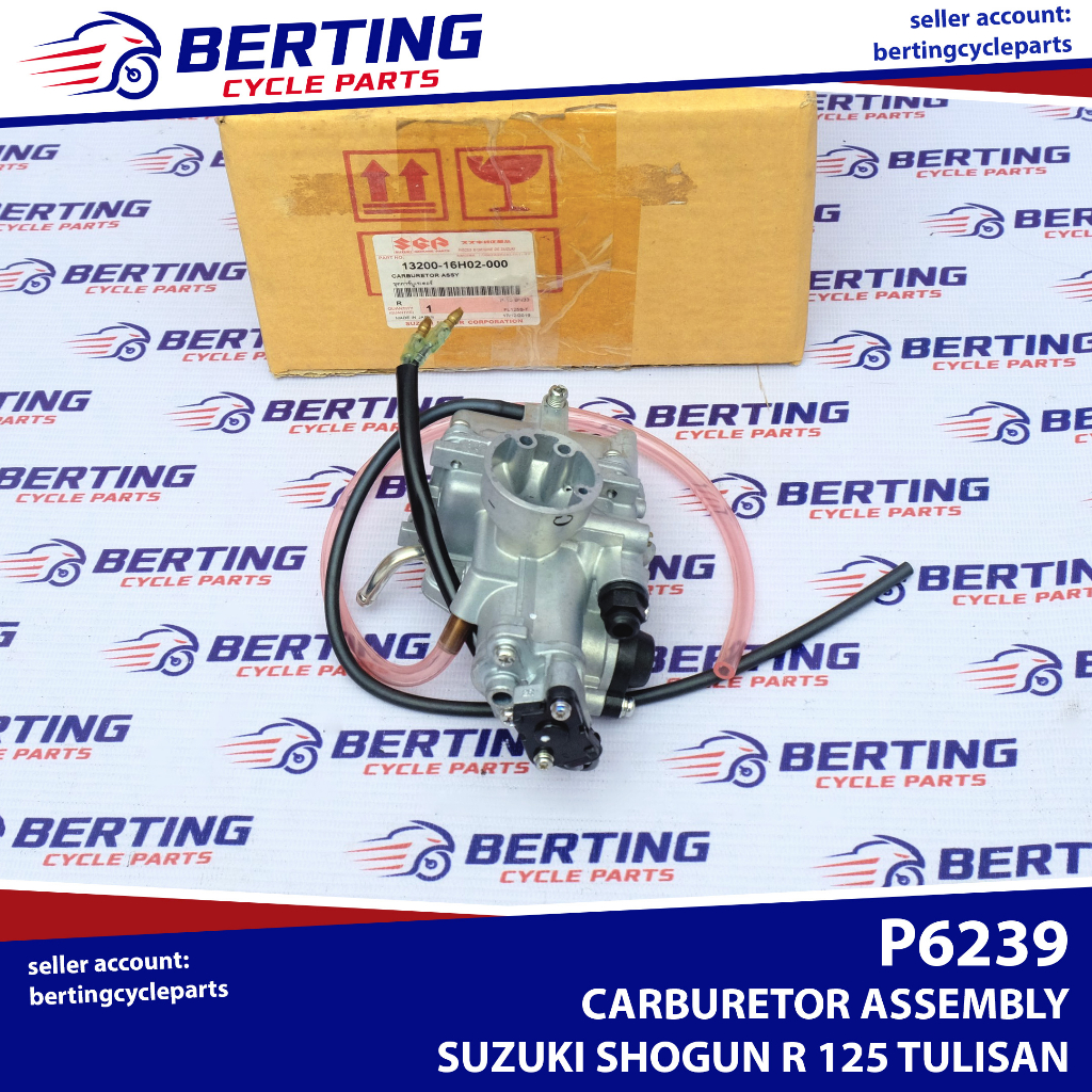 SGP CARBURETOR ASSEMBLY Suzuki Shogun R 125 Tulisan Genuine 13200 16H02