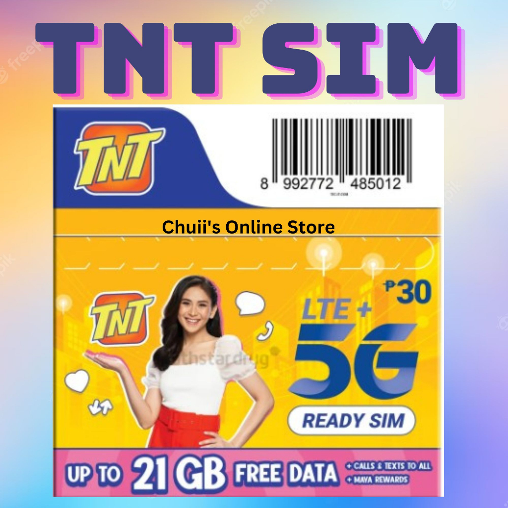 5G SIMCARDS TNT SMART GLOBE DITO Brand New SEALED Shopee