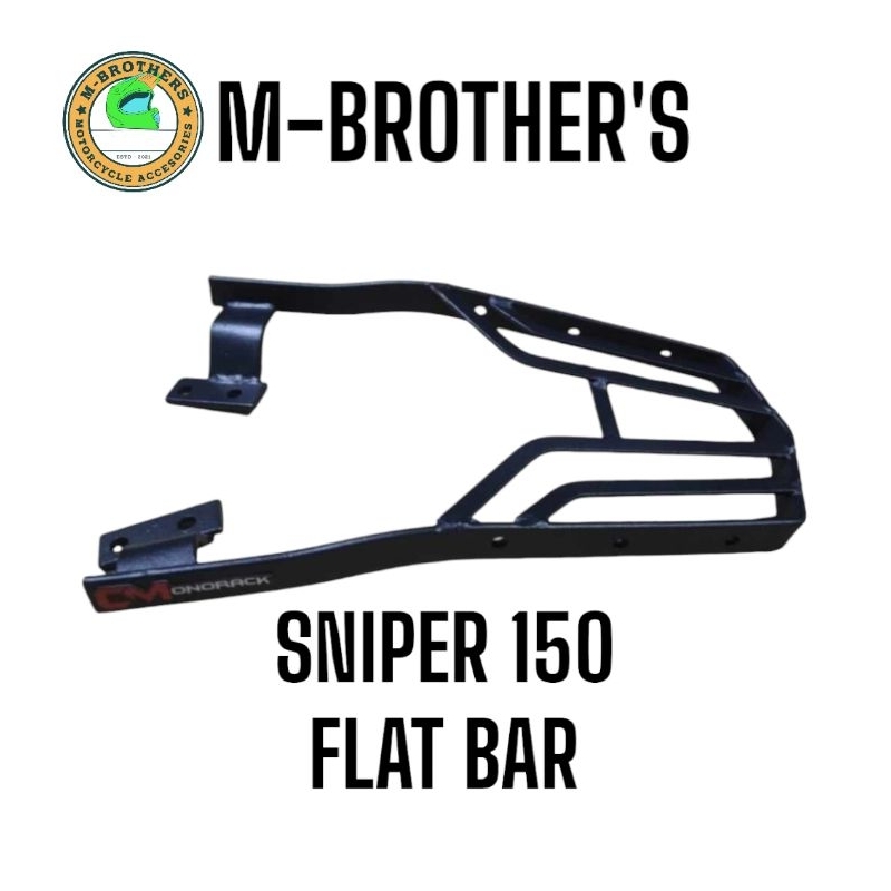 FLATBAR CM MONORACK BRACKET FOR YAMAHA SNIPER 150 Shopee Philippines