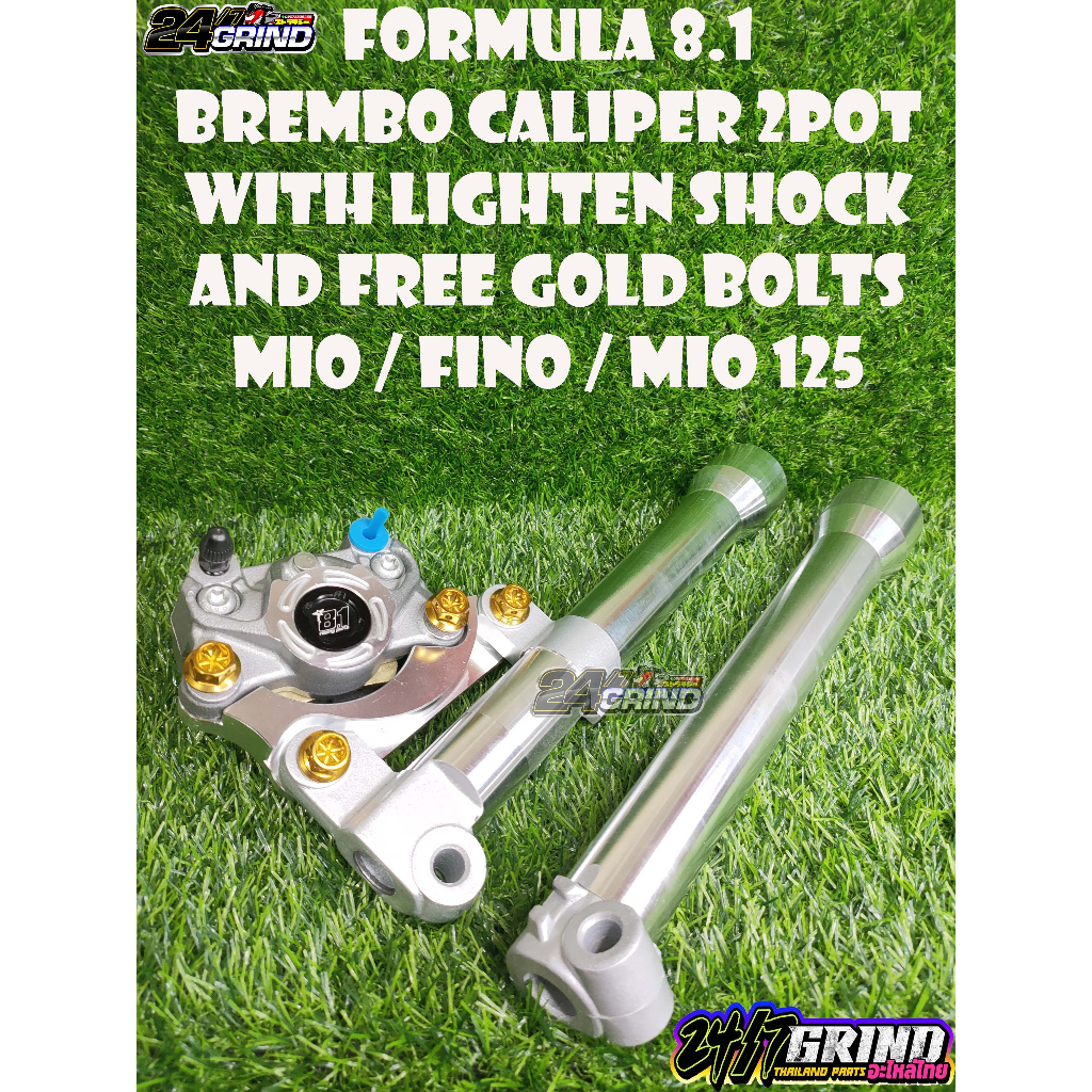 YAMAHA MIO SPORTY FINO LIGHTEN FRONT SHOCK V3 WITH 8 1 FORMULA