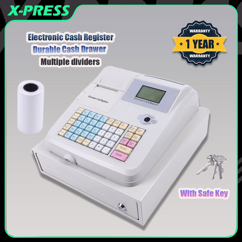 Pos System Cash Register Electronic Cash Register With Removable Cash