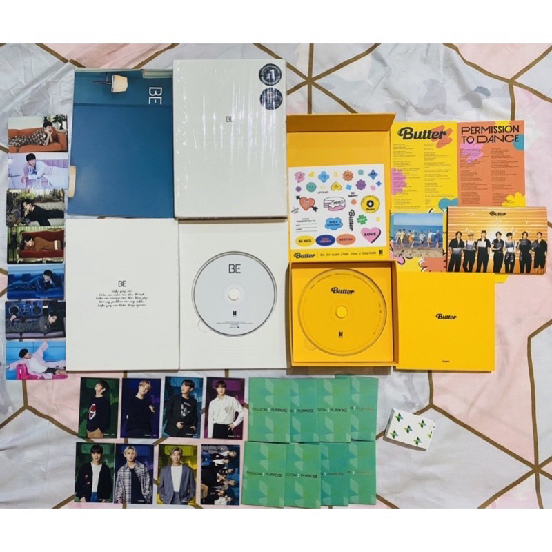 Bts Butter Album Cream Version Usealed Shopee Philippines