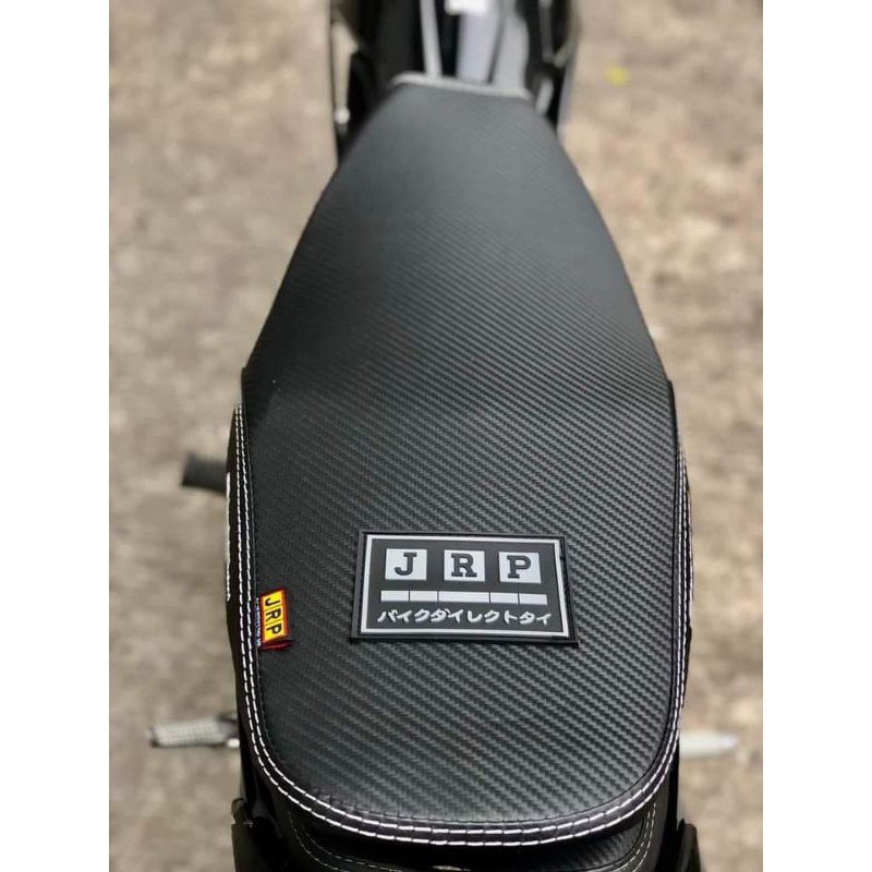 Jrp Flat Seat Rubberized New Logo Dry Carbon Shopee Philippines