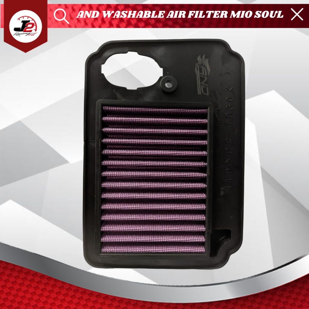 Motorcycle AND Washable Air Filter Mio Soul Carb Mio Soulty Shopee