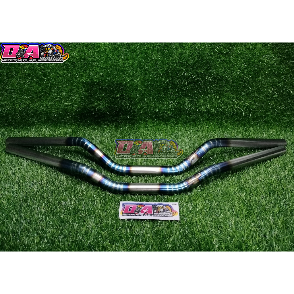 Mu Fac Handle Bar Titanium W Emblem Nmax V Nmax V Pcx Pcx