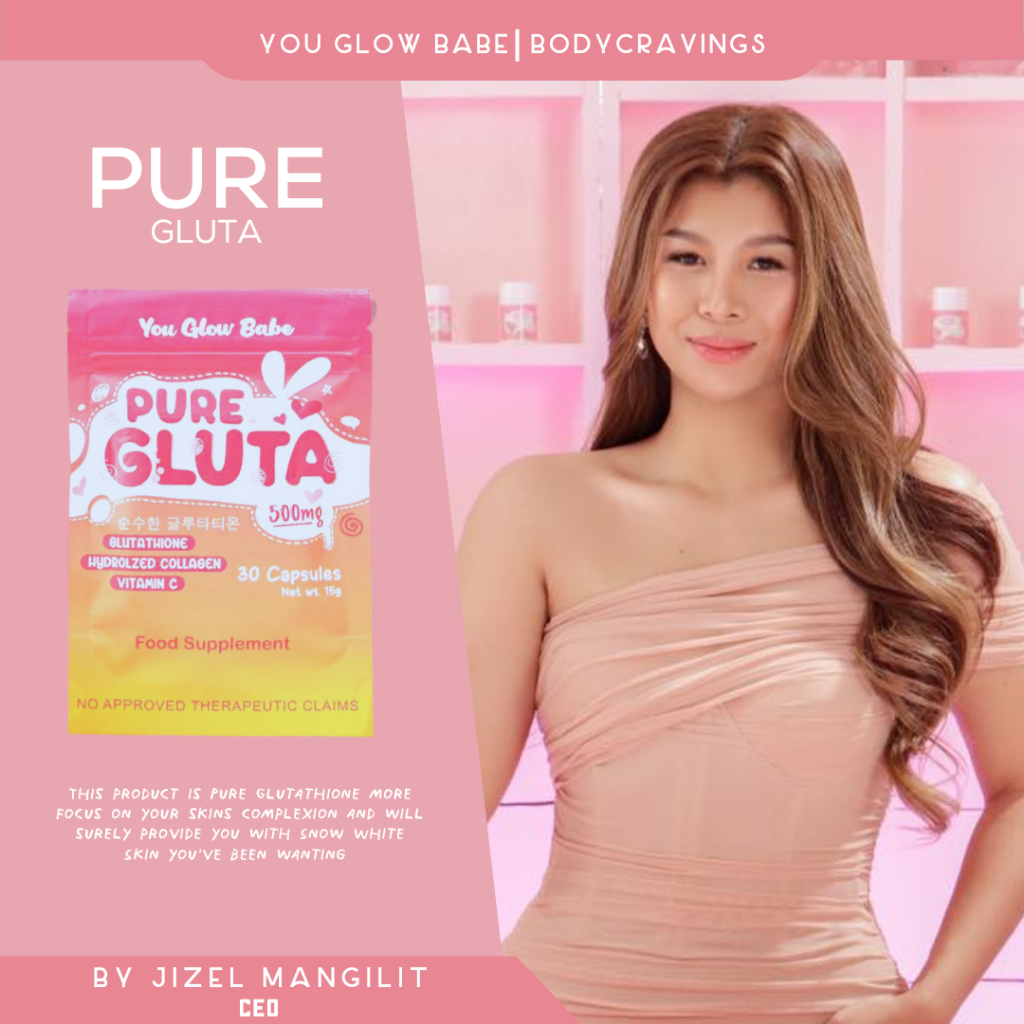 You Glow Babe Pure Gluta Collagen 30 Caps Shopee Philippines