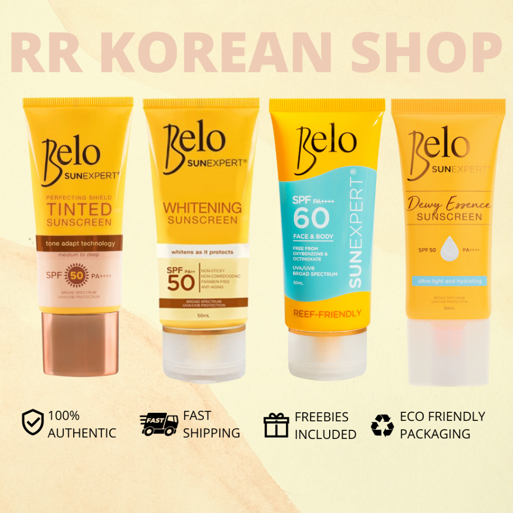 BELO Sun Expert Sunscreen SPF50 60 50mL Shopee Philippines