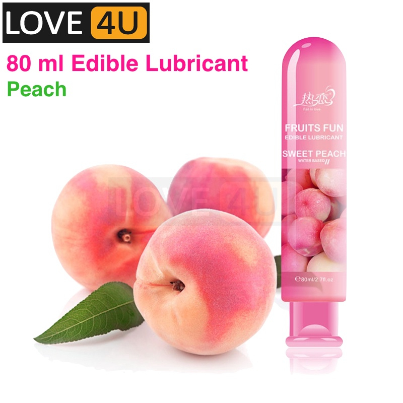 Fruit Lubricant Fruits Fun 80ml Water Soluble Fruity Lubricant Sex Lube