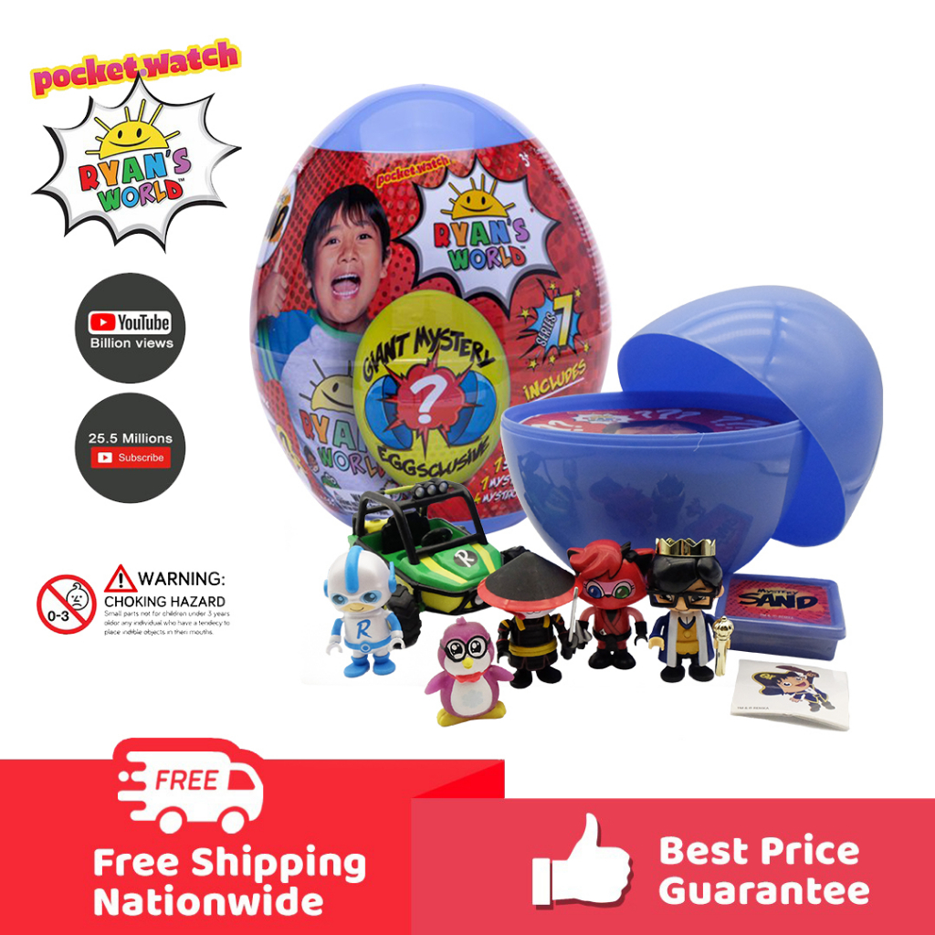 Ryan S World Giant Mystery Egg Toy Series 7 Shopee Philippines