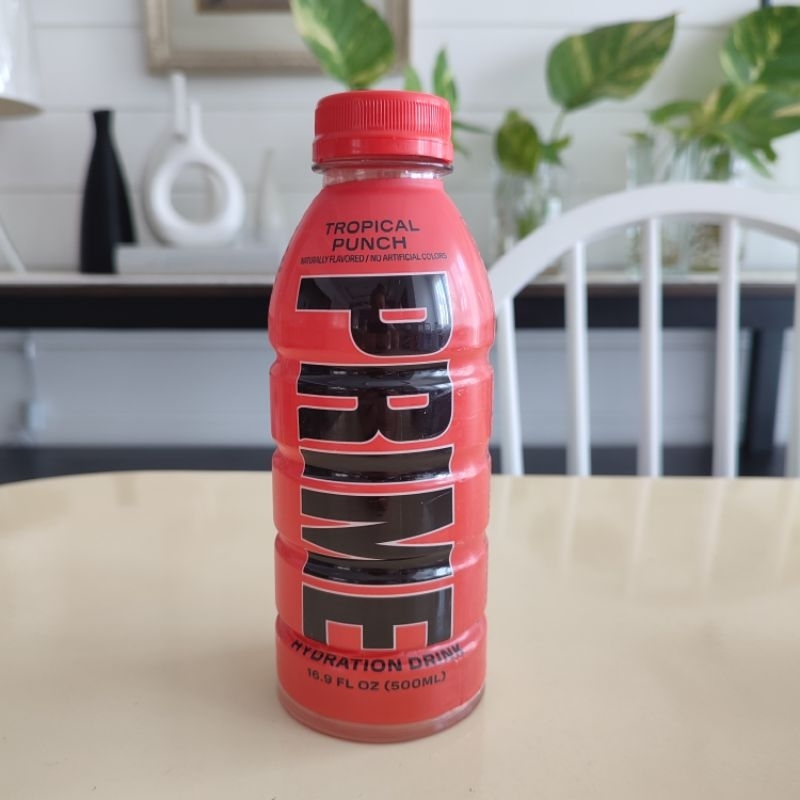 Prime Hydration Drink By Logan Paul X KSI Tropical Punch Dented Bottle