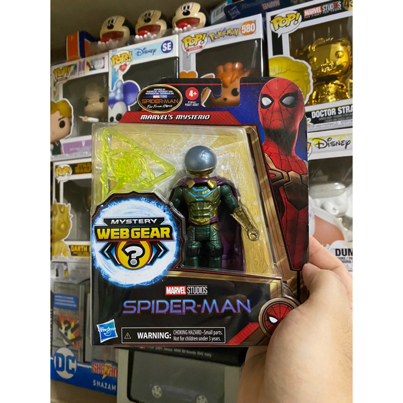 Hasbro Spider Man No Way Home 6 Inches Mysterio Figure Mystery Web