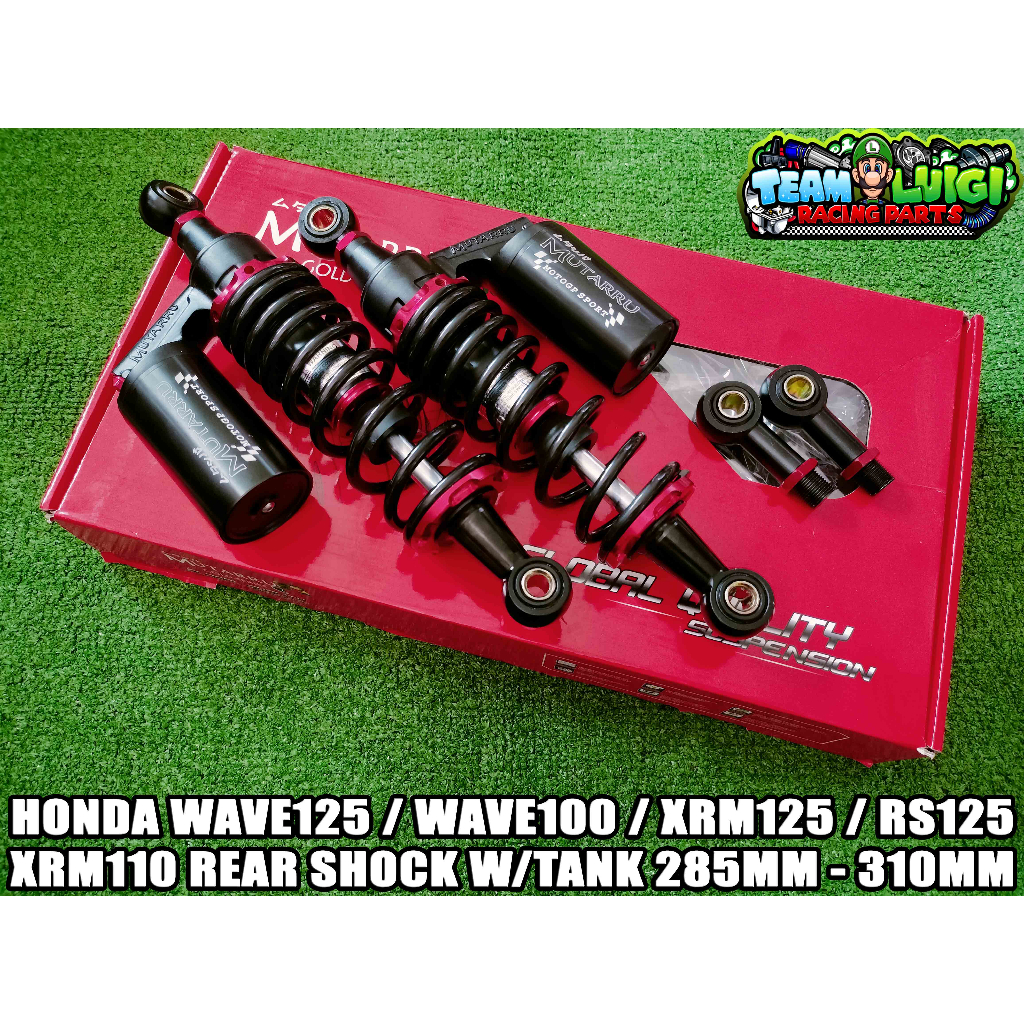 Mutarru Inverted Rear Shock Mm Mm Black Series For Wave