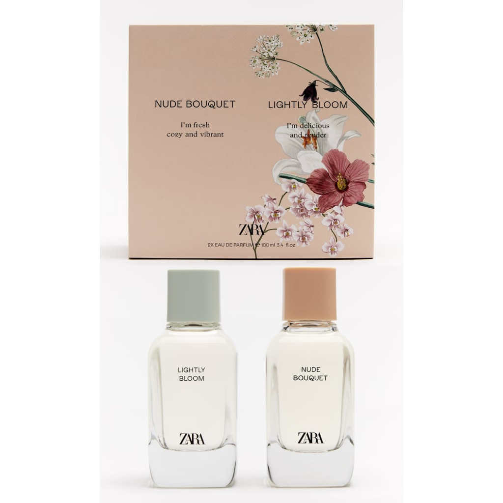 ZARA NUDE 100 ML FIELDS AT NIGHTFALL 100 ML NUDE BOUQUET INTENSE