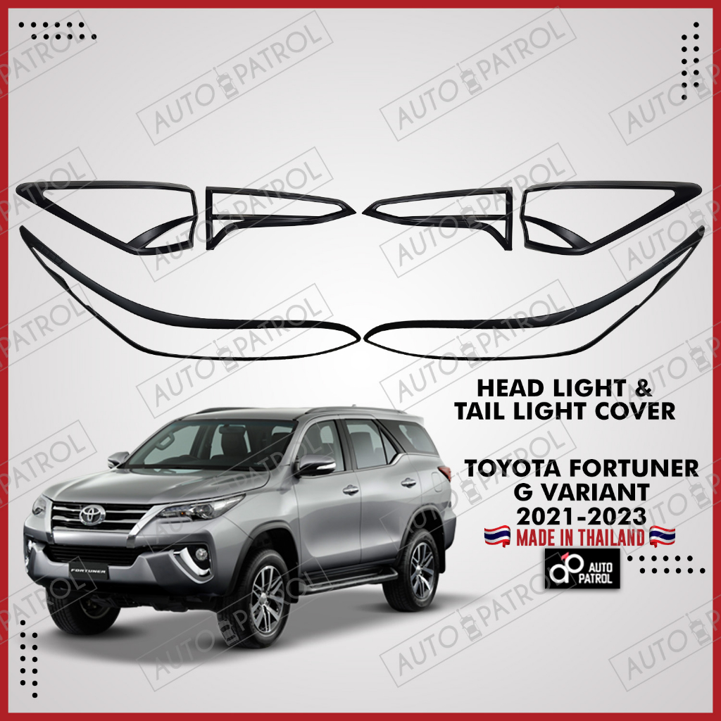 Toyota Fortuner G Variant Head Lights And Tail Lights