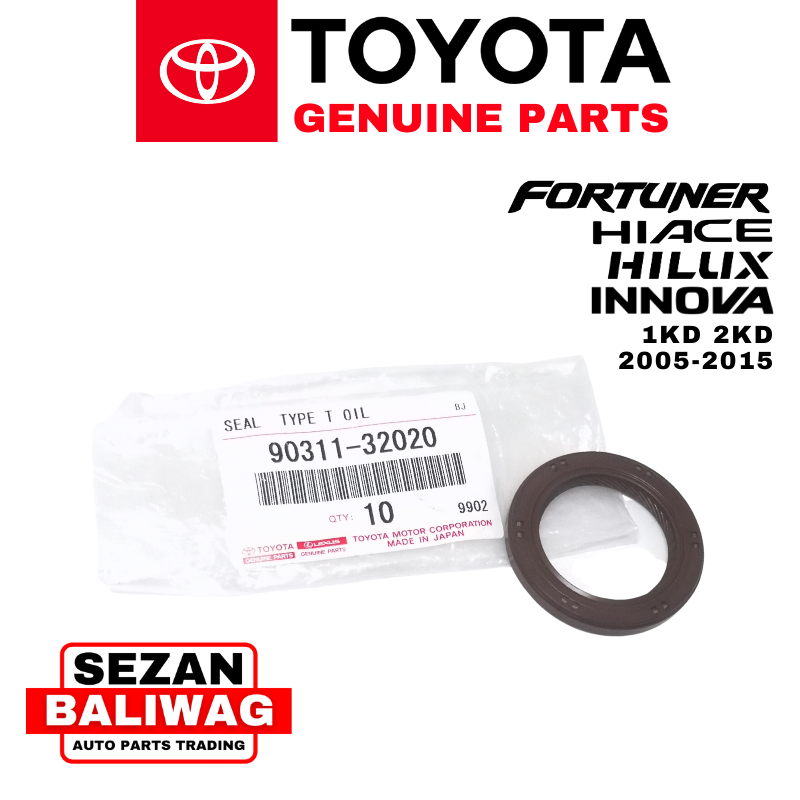 ORIGINAL TOYOTA FORTUNER HIACE HILUX INNOVA 1KD 2KD CAMSHAFT OIL SEAL