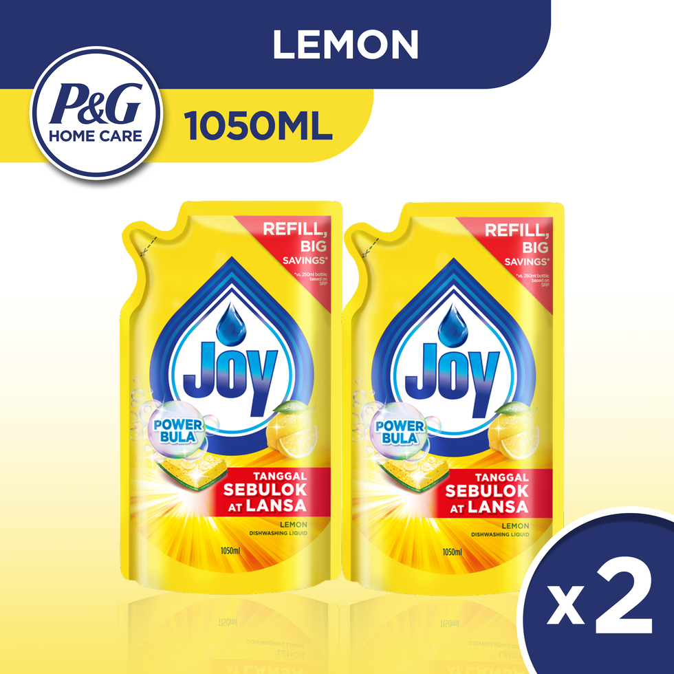 Joy Dishwashing Liquid Antibac Hygiene Fresh Kalamansi Lemon Bundle