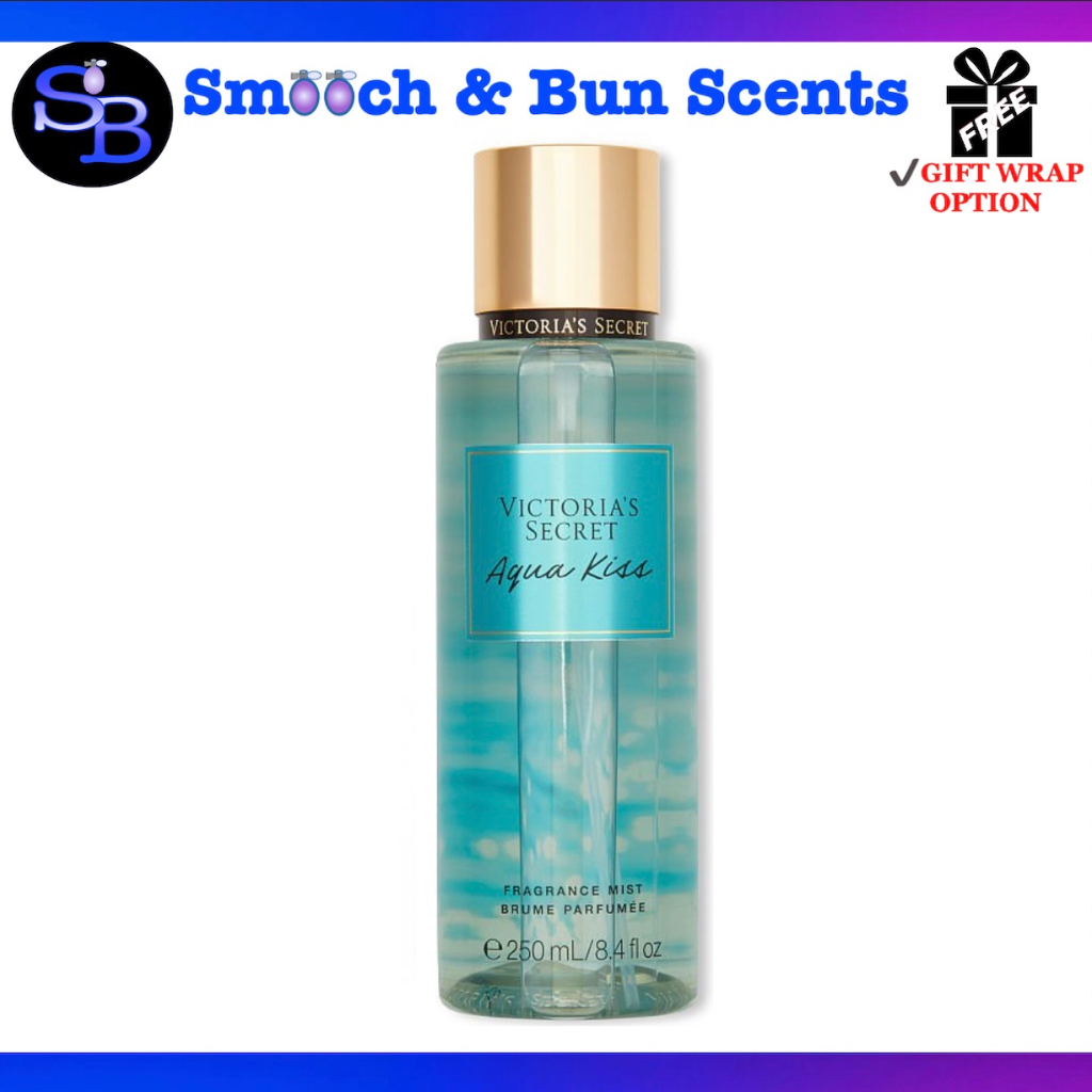 Victoria S Secret AQUA KISS Fragrance Mist Authentic From USA 250ml