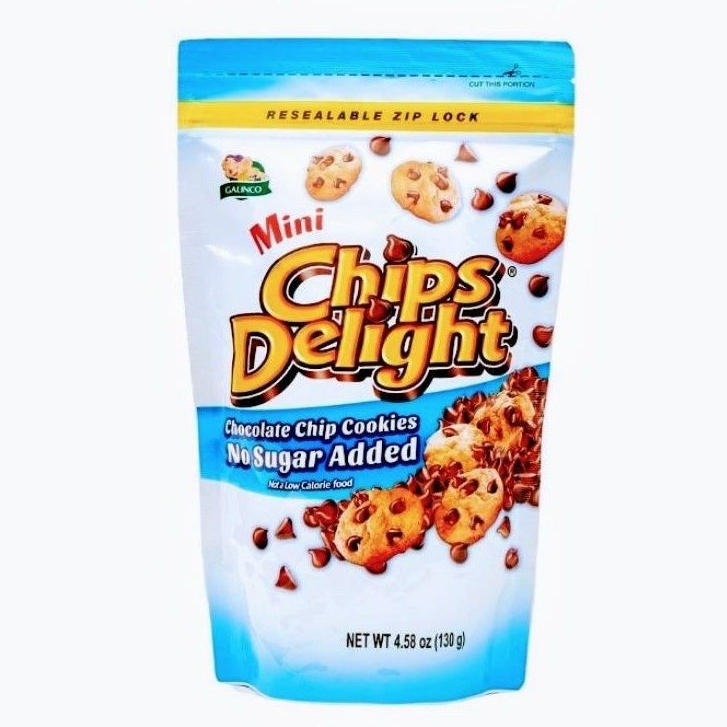 Galinco Mini Chips Delight No Sugar Added Chocolate Chip Cookies 130g