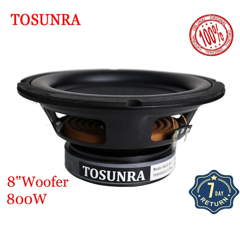 Tosunra Bass W Woofer Speaker Hifi Diy Audio Subwoofer