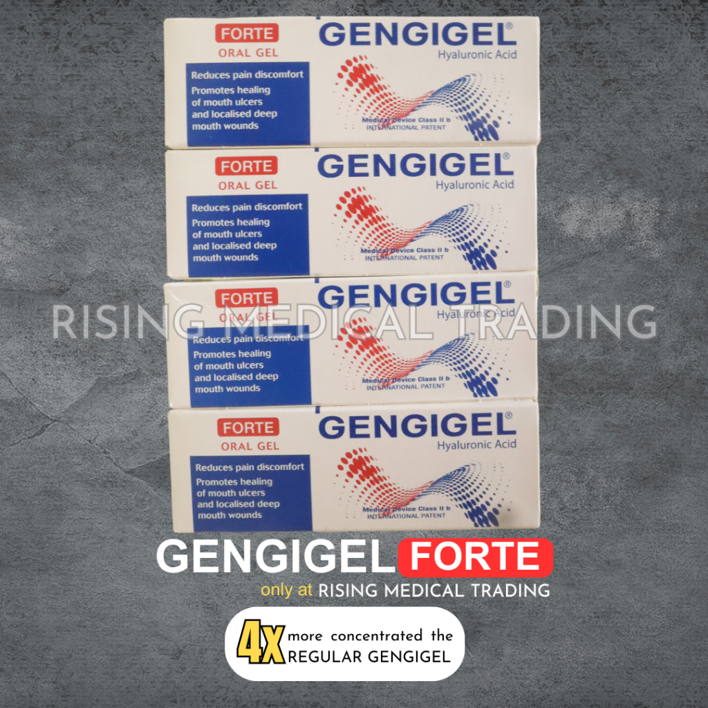 GENGIGEL FORTE Hyaluronic Acid Gingival Gel Tube Shopee Philippines