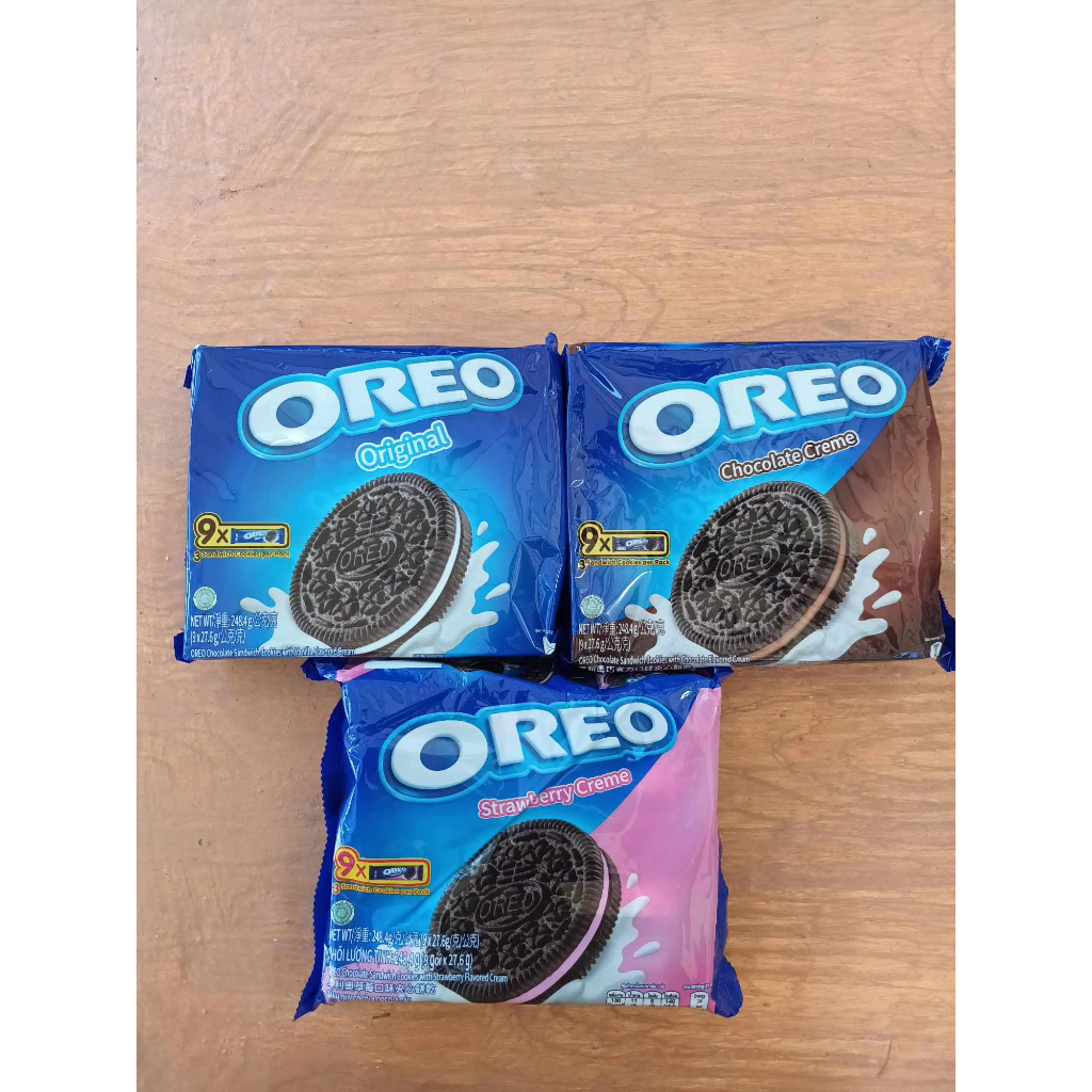 Oreo Strawberry Creme G Packs Shopee Philippines