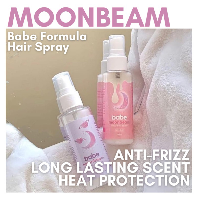 Moonbeam Hair Spray Bonbon And Whimsicle By Babe Formula Shopee