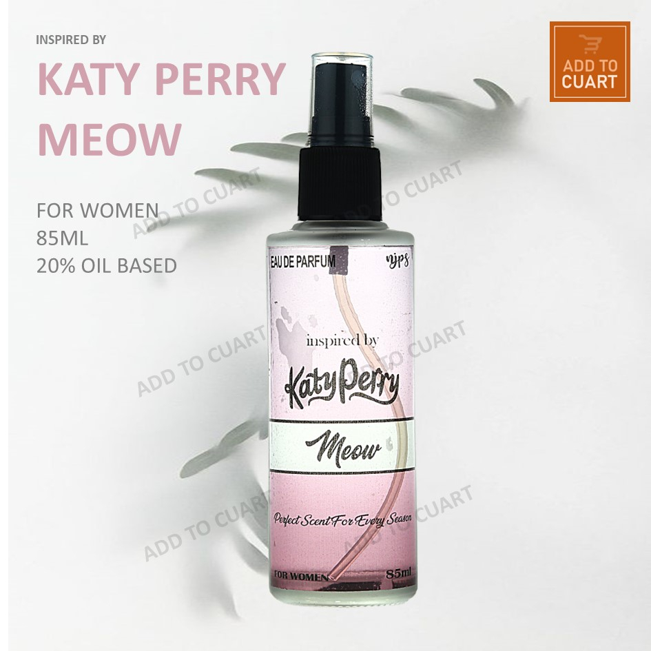 85ml Katy Perry Meow Inspired Oil Based Perfume 20 Oil Shopee