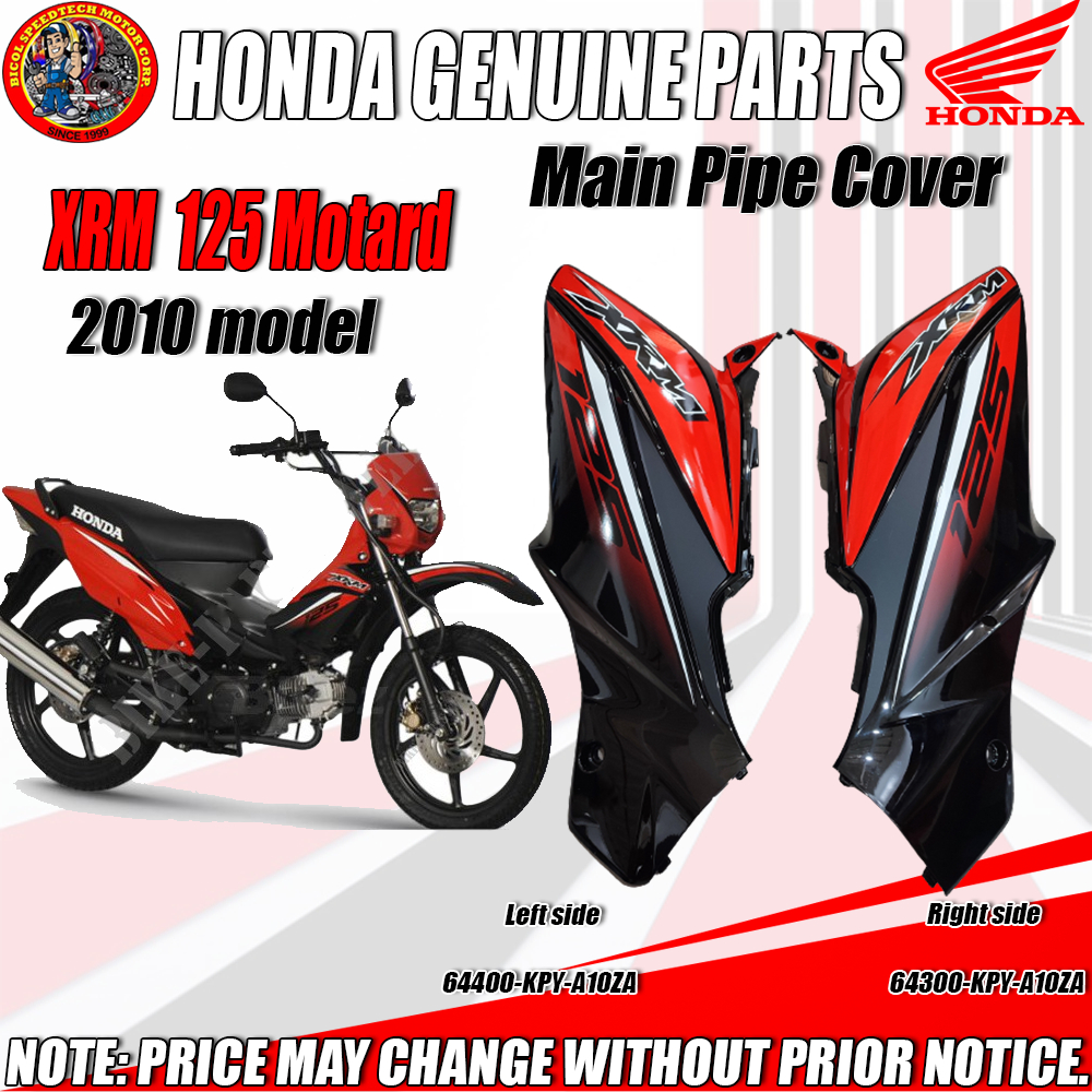 Xrm Motard Main Pipe Cover Hpi Genuine Right Kpy