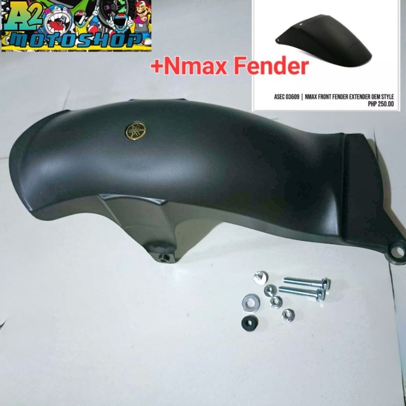 Genuine Yamaha Nmax V Aerox V Tire Hugger And Front Fender Extension