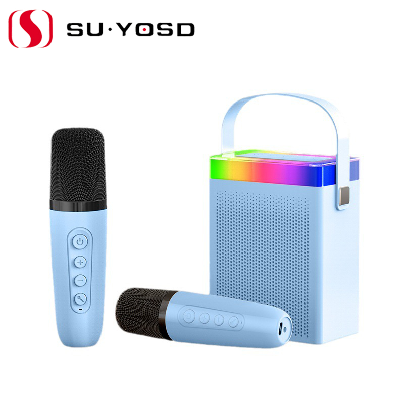 Su Yosd Portable Mini Bluetooth Speaker Wireless Dual Microphone