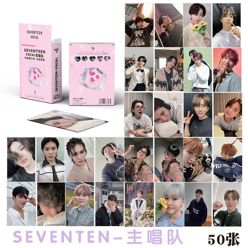 Pcs Box Kpop Album Lomo Card Kpop Laser Photocards Postcards