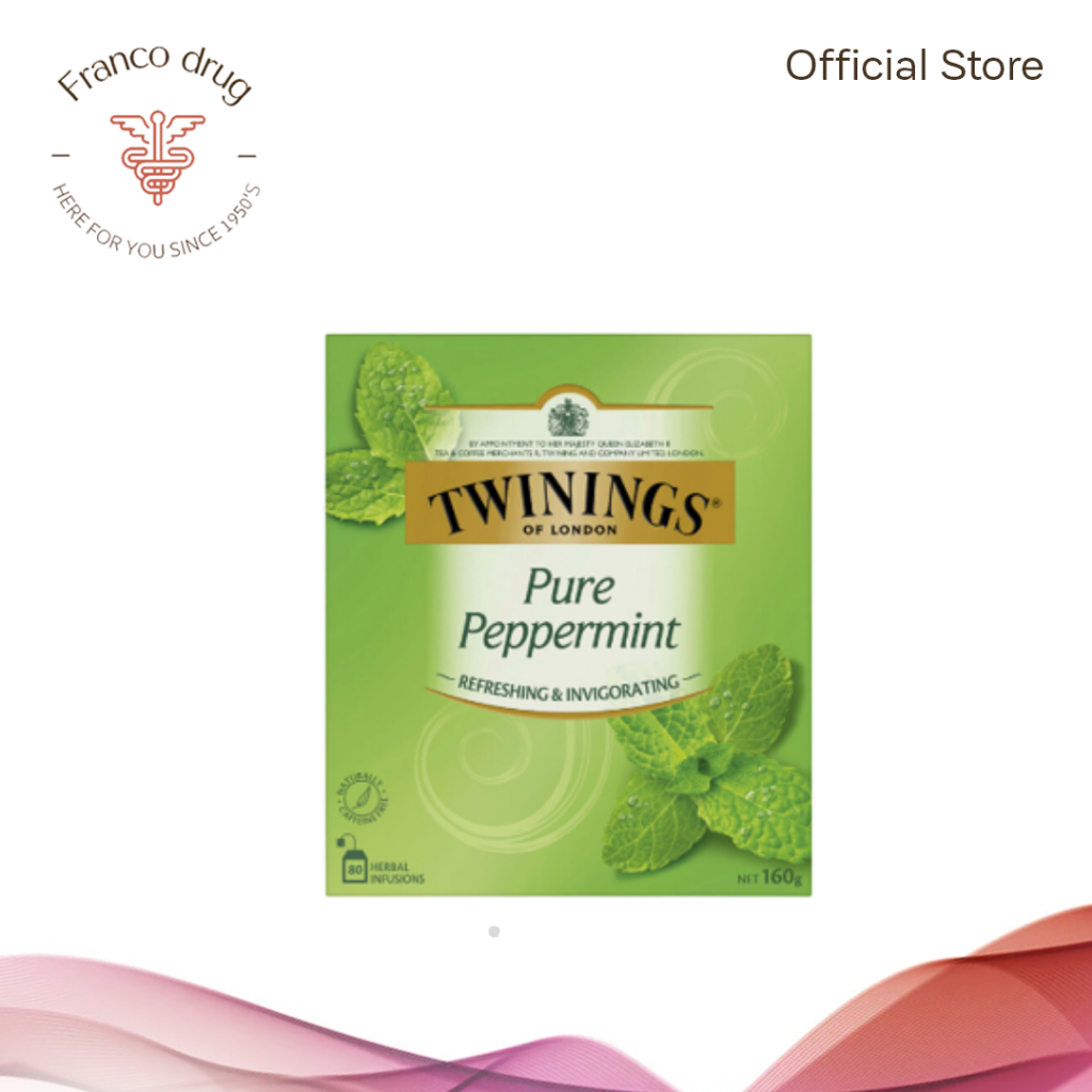 Twinings Tea Livewell Pure Peppermint 80 S Expiry Date August 2025