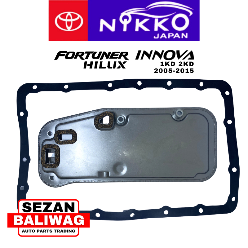 NIKKO JAPAN TRANSMISSION FILTER OIL STRAINER FORTUNER INNOVA HILUX LC