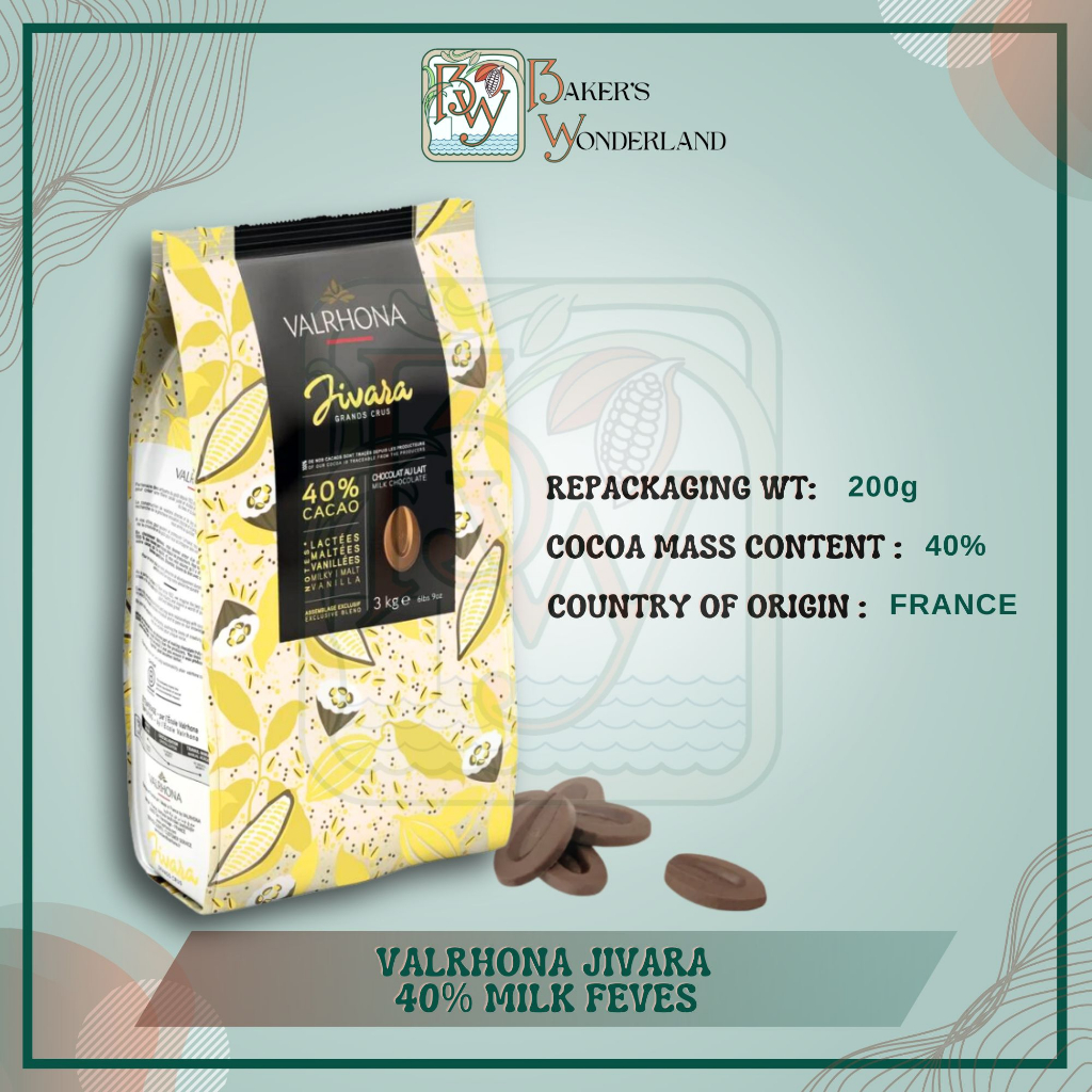 Valrhona Jivara Milk Chocolate G G Shopee Philippines