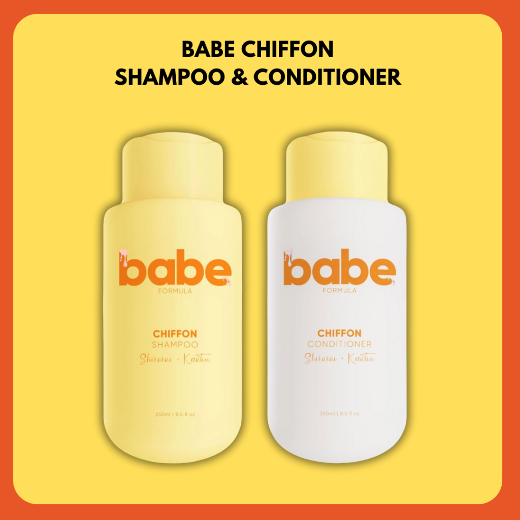 Babe Formula Chiffon Shampoo Conditioner Set Shikakai Hydrolized