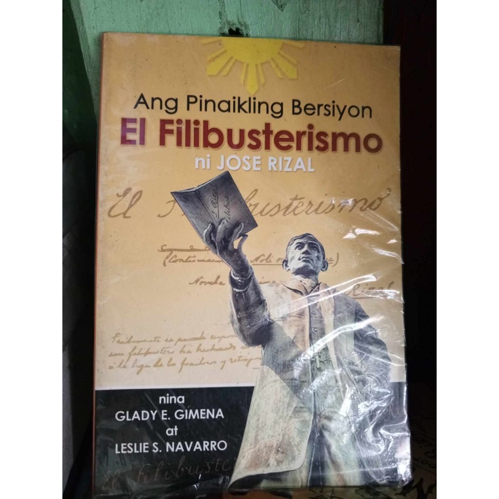 Ang Pinaikling Bersiyon El Filibusterismo Ni Jose Rizal Shopee