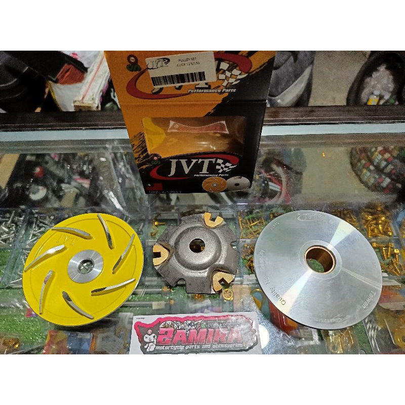 JVT Pulley Set For Honda Click V2 125 150 Click V3 125 Shopee