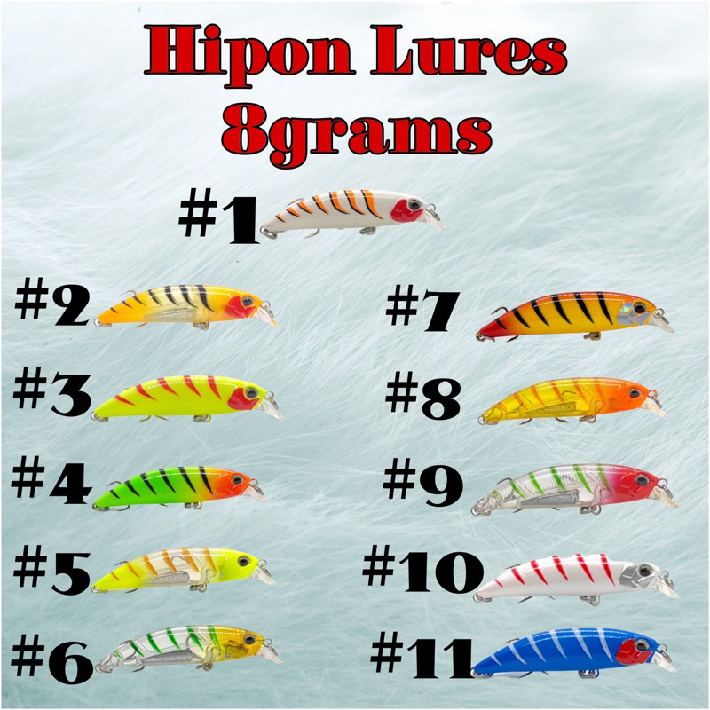 Hipon Lures G Mm Sinking Minnow Shopee Philippines