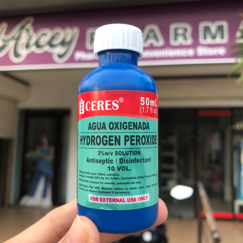 Hydrogen Peroxide Agua Oxinada 3 Solution CERES J CHEMIE Shopee