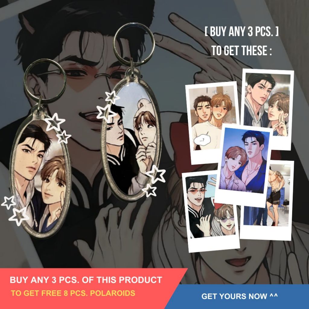 Jinx Jaekyung And Dan Manhwa Couple Keychain Shopee Philippines