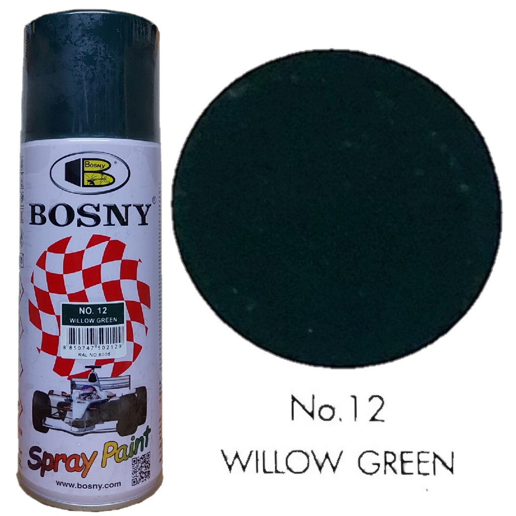 Bosny Acrylic Spray Paint Available In Different Colors 400cc