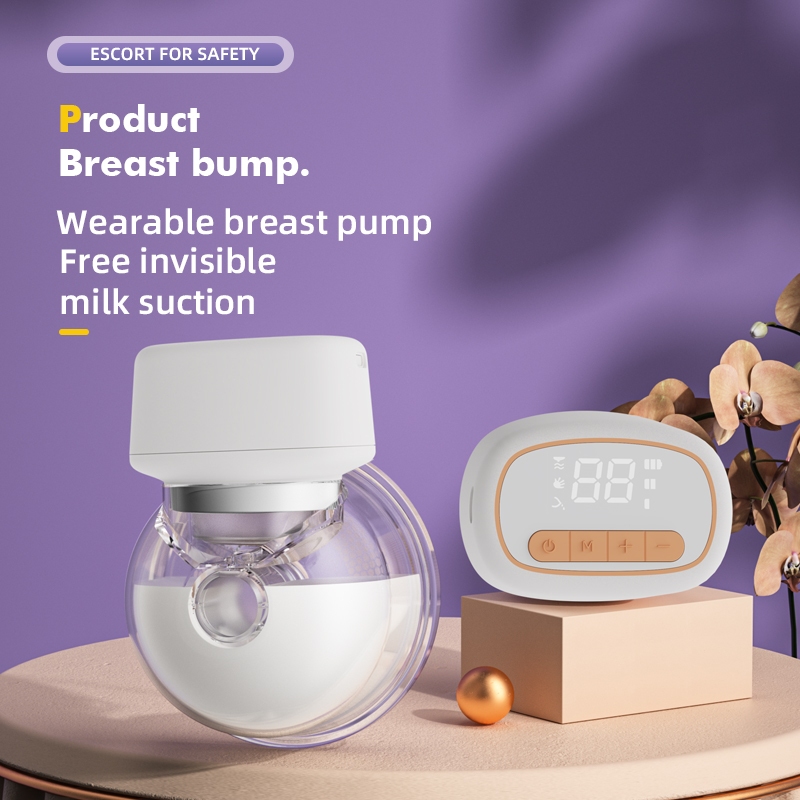 Electric Breast Pump Breast Massager Silent Breastfeeding Painless