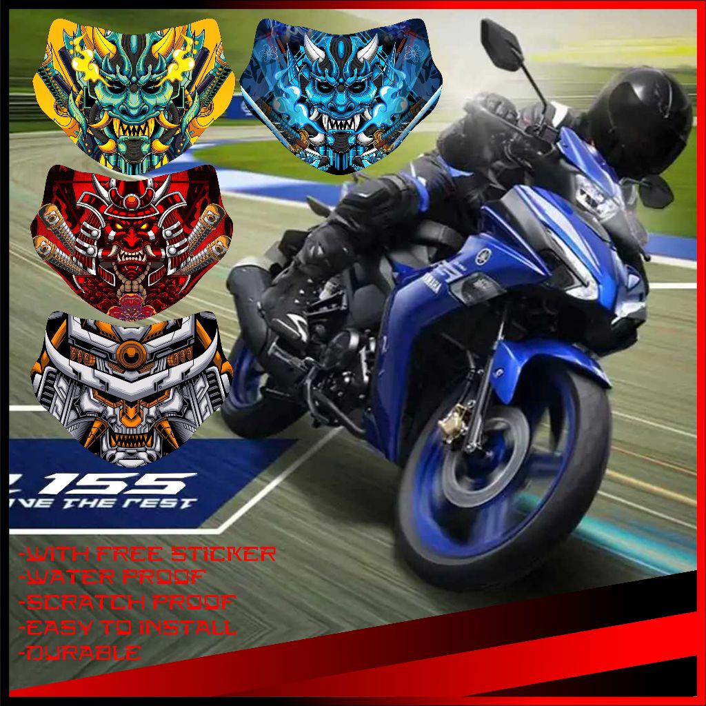 Yamaha Sniper Sticker For Visor Samurai Editioin High Quality